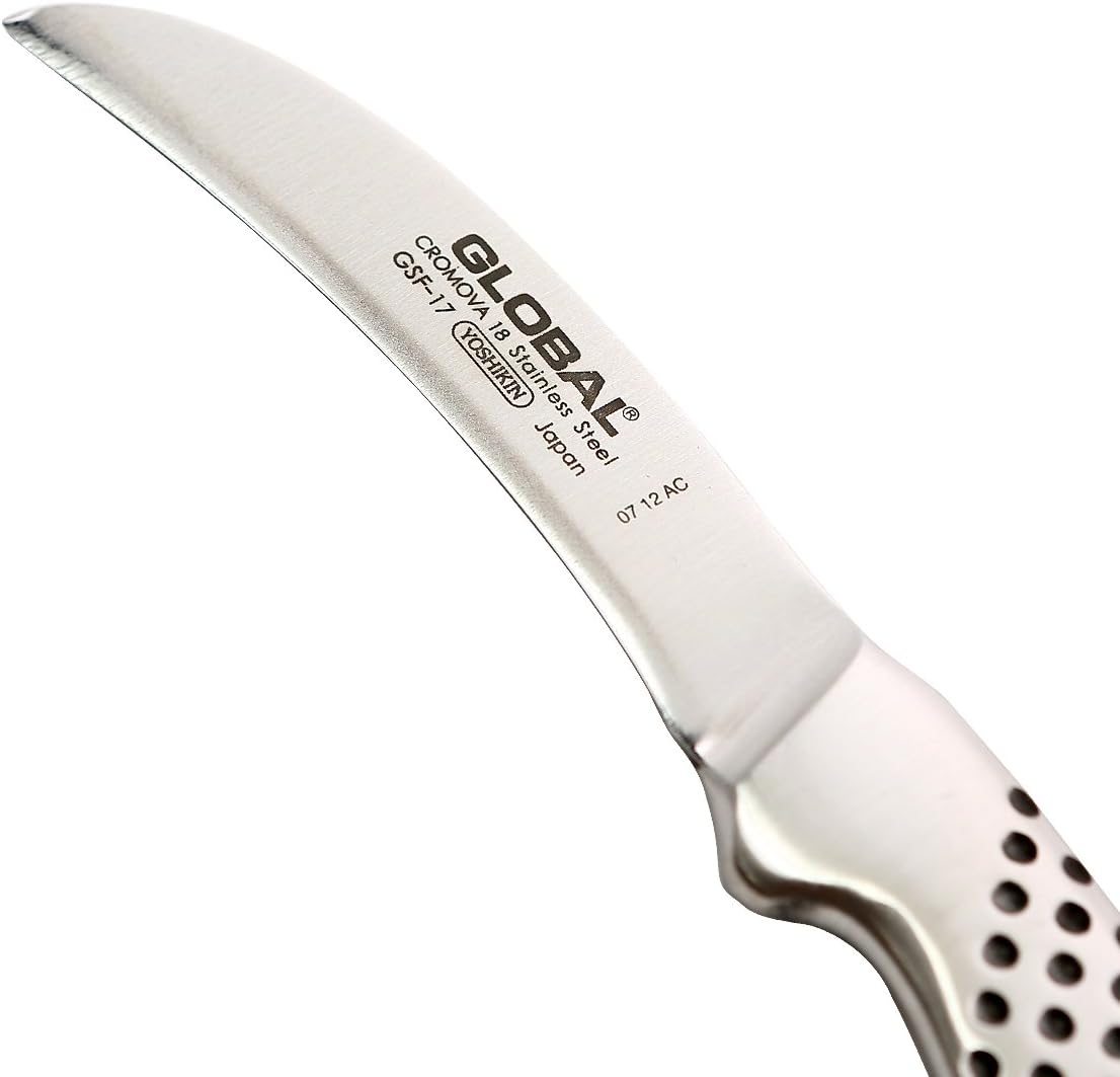 Global GSF-17 Peeling Knife Curved/Birds Beak 6cm