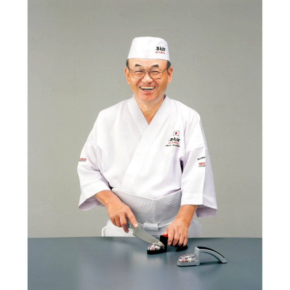 MinoSharp Ceramic Water Sharpener Black & Gray