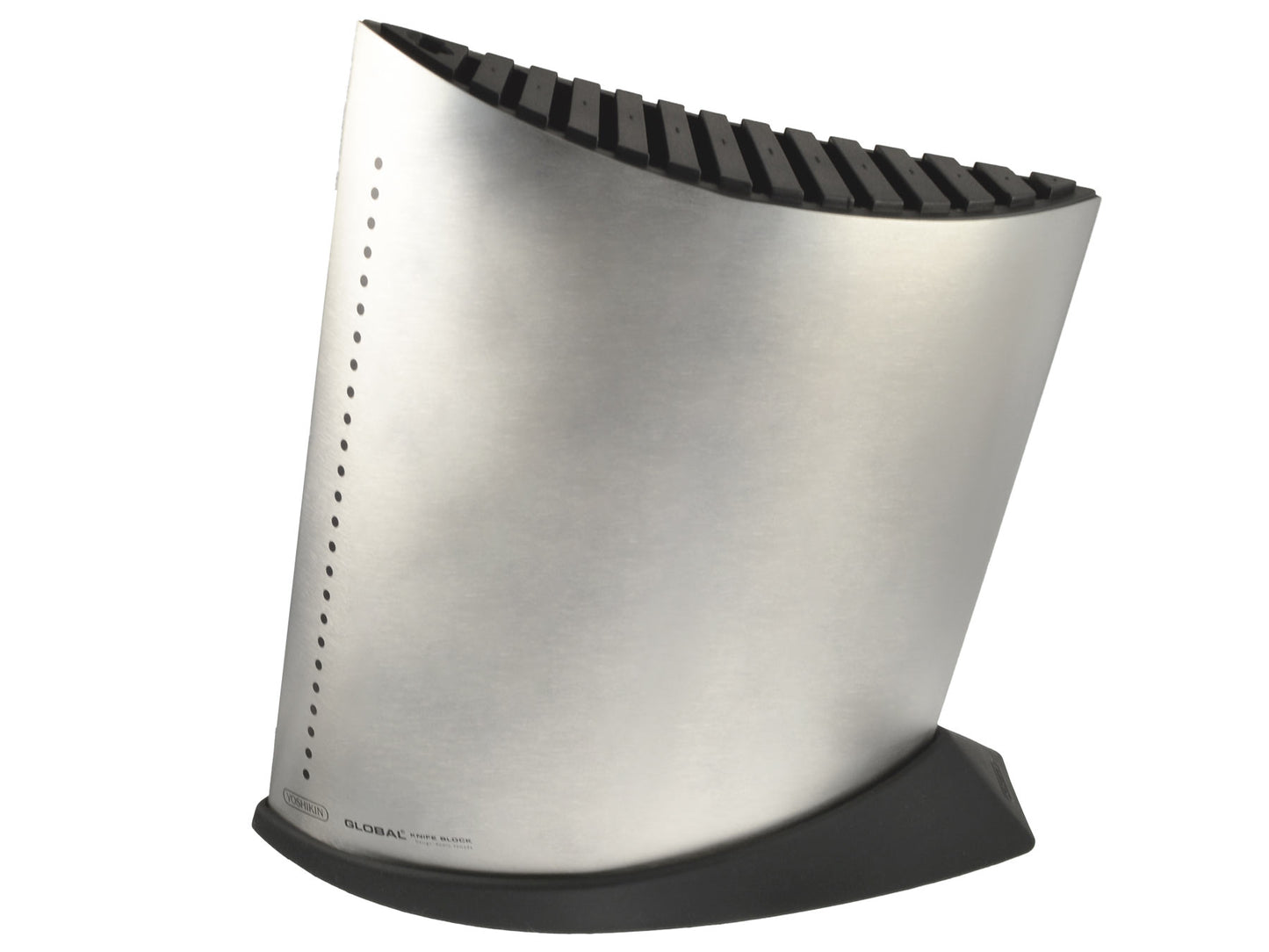 Global Large Ship Shape Universal Knife Block - 14 knives