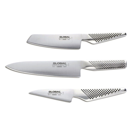 Global Boxed Knife Set - 3-Piece (G-2, GS-5, GS-7)