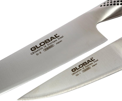 Global 2-Piece Boxed Kitchen Knife Set