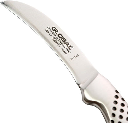Global GSF-17 Peeling Knife Curved/Birds Beak 6cm
