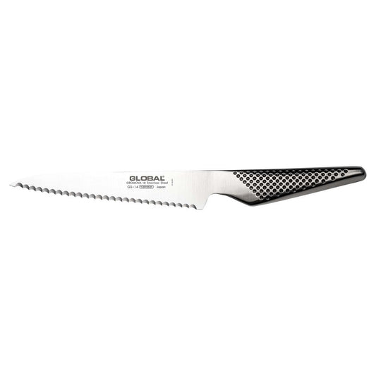 Global GS-14 Utility Knife Scalloped 15cm