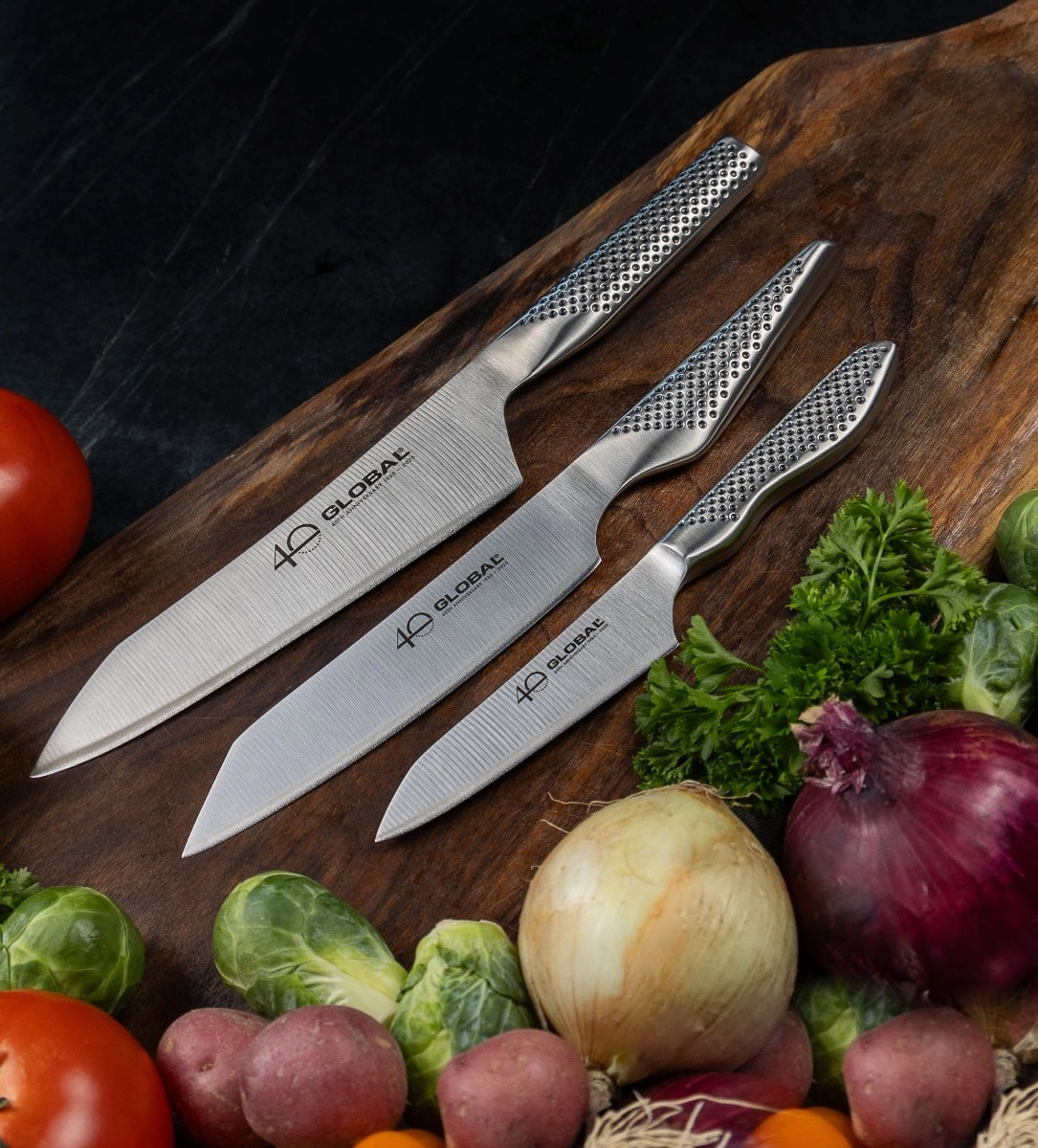 40th Anninversary 3pc Knife Set