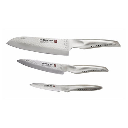 Global SAI 3-Piece Kitchen Knife Set