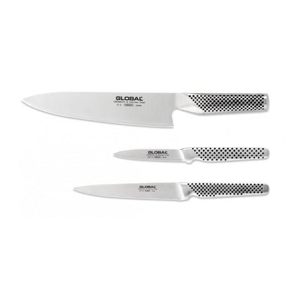 Global 3-Piece Starter Kitchen Knife Set