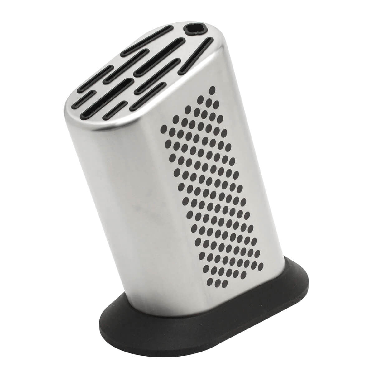Global Stainless Steel Dotted Knife Block - 11 knives