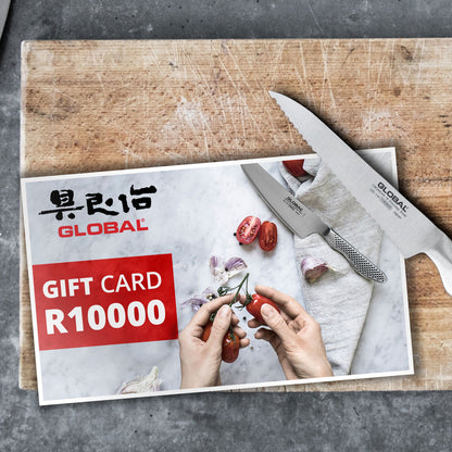 Global Knives South Africa Online Gift Voucher