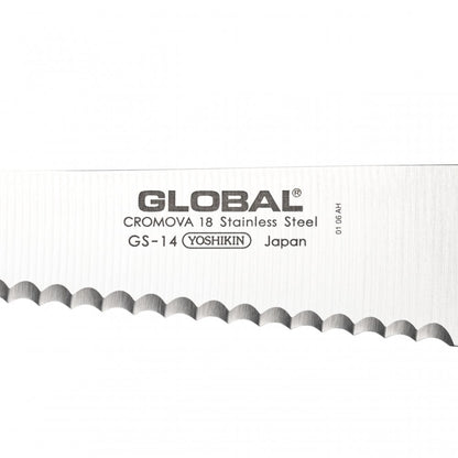 Global GS-14 Utility Knife Scalloped 15cm