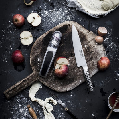 Global Chef's Knife with MinoSharp Sharpener - Knife Set