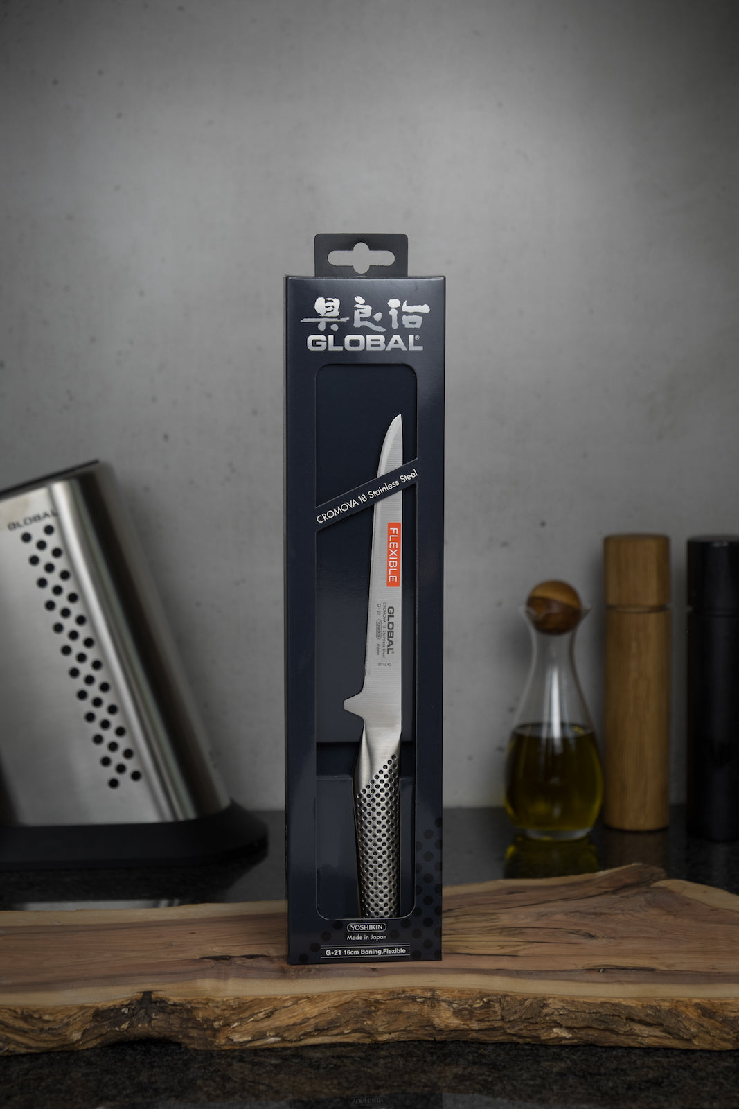 Global G-21 Flexible Boning Knife 16cm